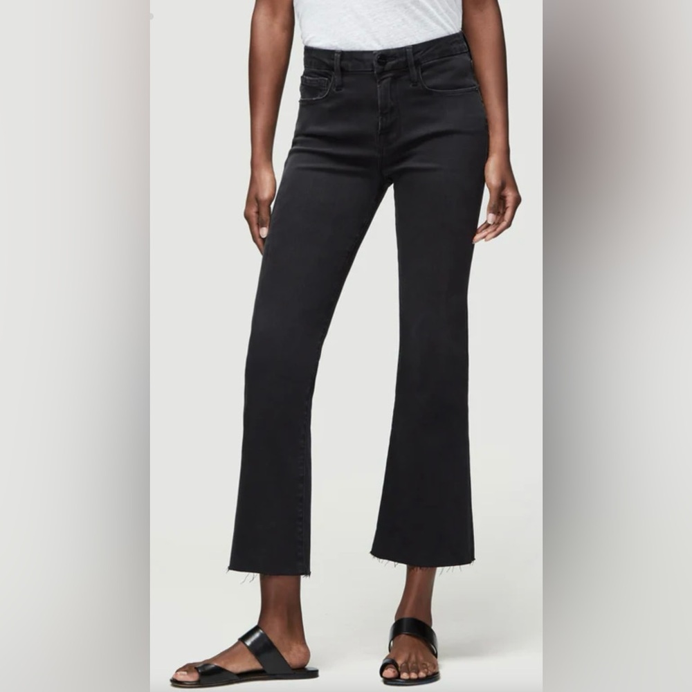 Frame Denim Le Crop Mini Boot